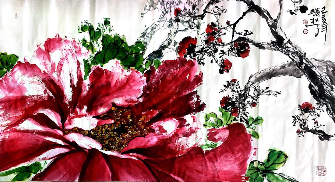 肖瑞权画作展示