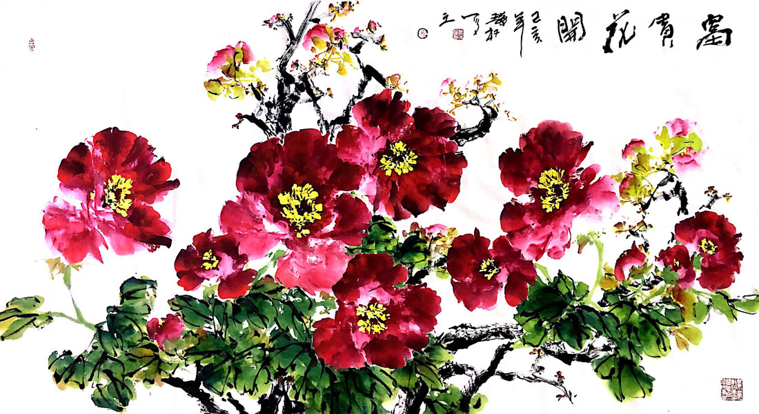 精品牡丹画欣赏