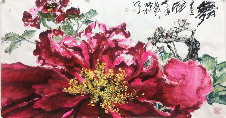 精品牡丹画欣赏