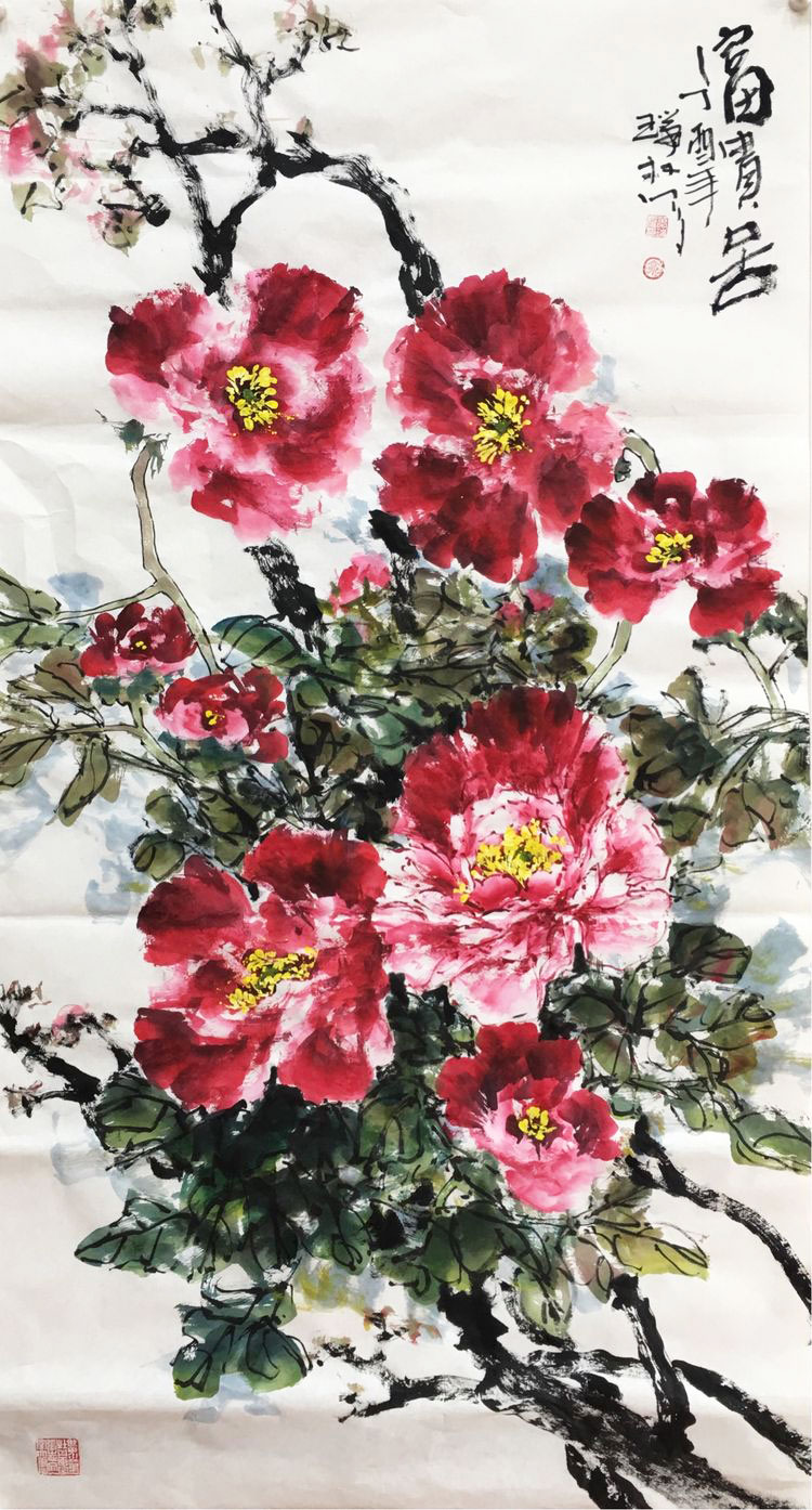 精品牡丹画欣赏