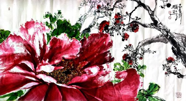 肖瑞权画作展示