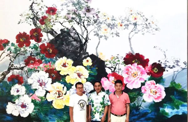 肖瑞权牡丹作品欣赏
