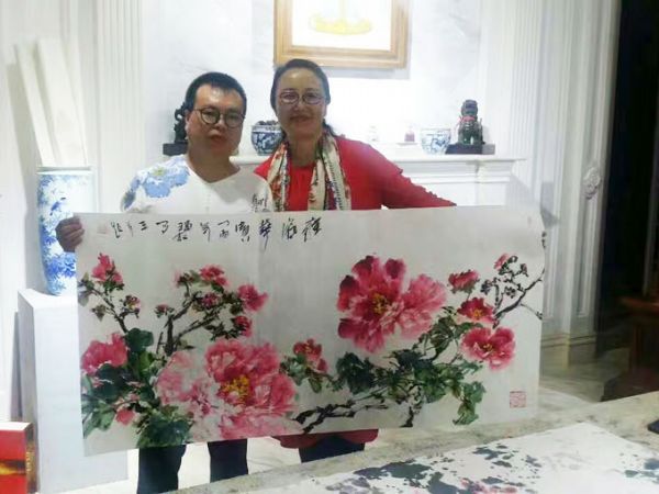 合影
