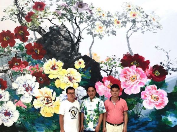 合影