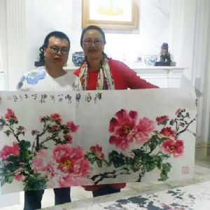 合影