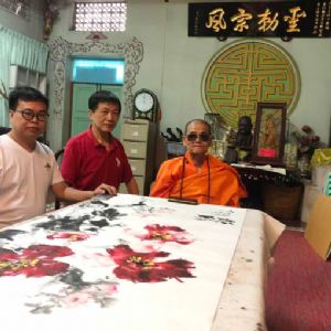 合影