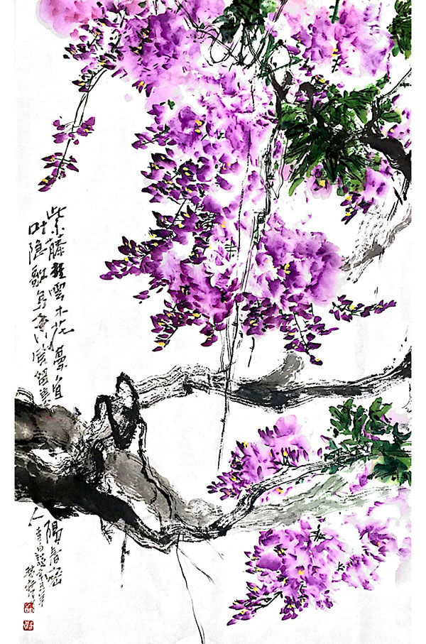 肖瑞权——紫藤